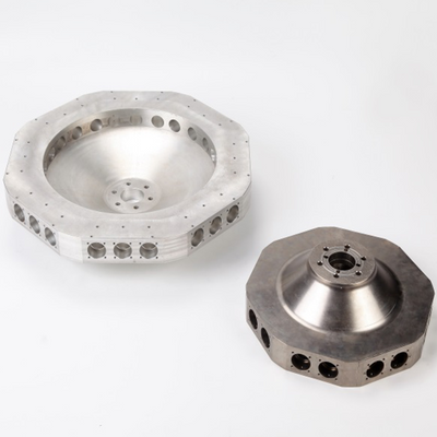 Rapid prototyping cnc machining for big aluminum flange by SH group