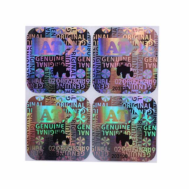 Custom hologram stickers made by Shunho printing solutions